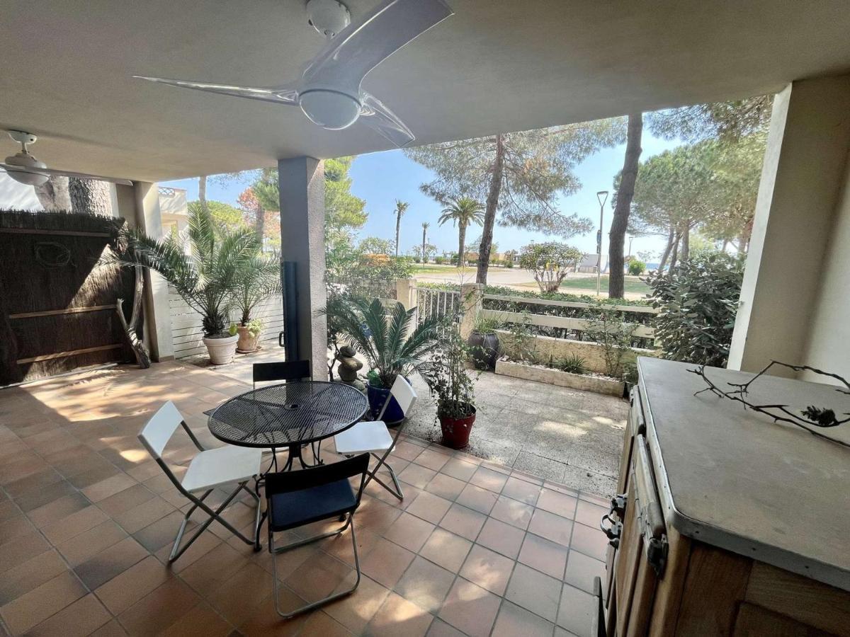 Studio Cabine Avec Terrasse 4 Pers, Acces Direct Plage, Tv, Animaux Admis - Argeles-Sur-Mer - Fr-1-225-798 外观 照片