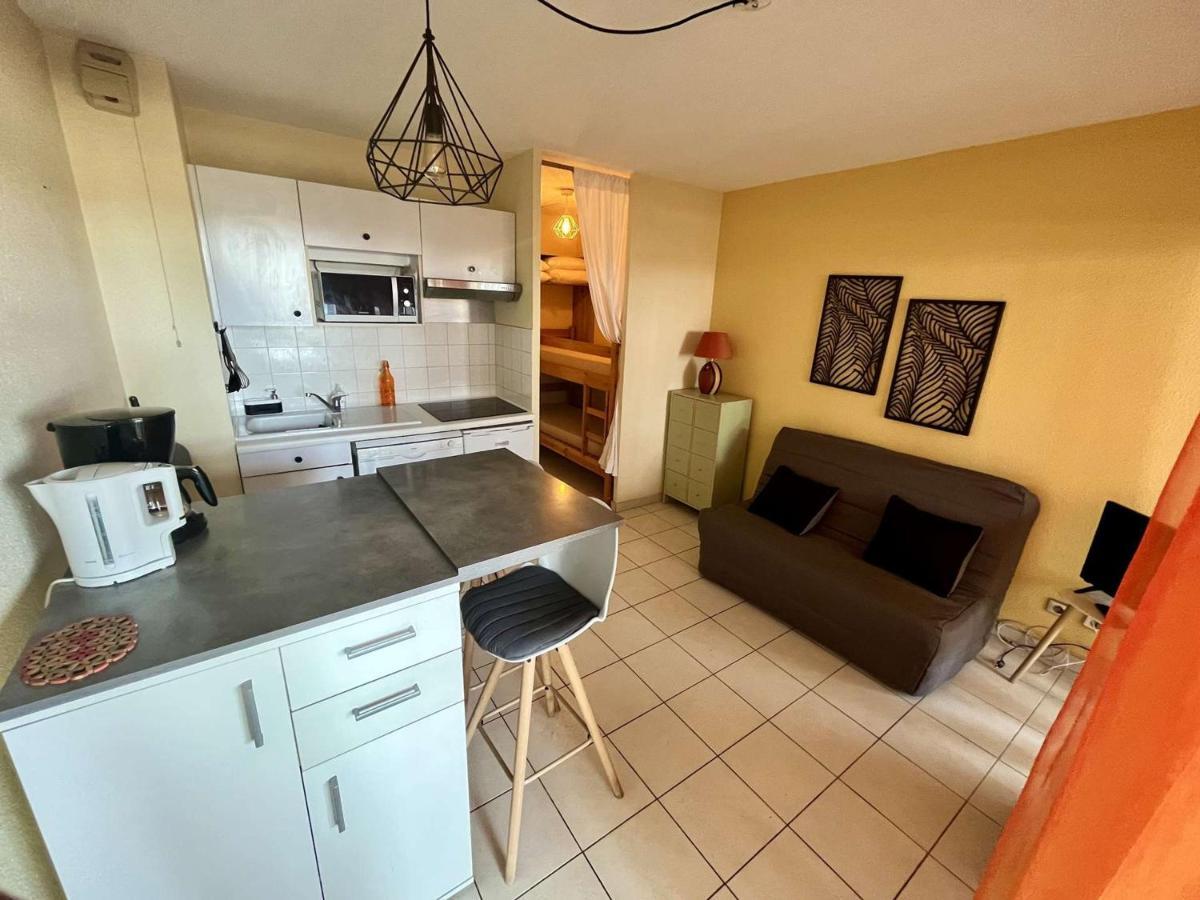Studio Cabine Avec Terrasse 4 Pers, Acces Direct Plage, Tv, Animaux Admis - Argeles-Sur-Mer - Fr-1-225-798 外观 照片