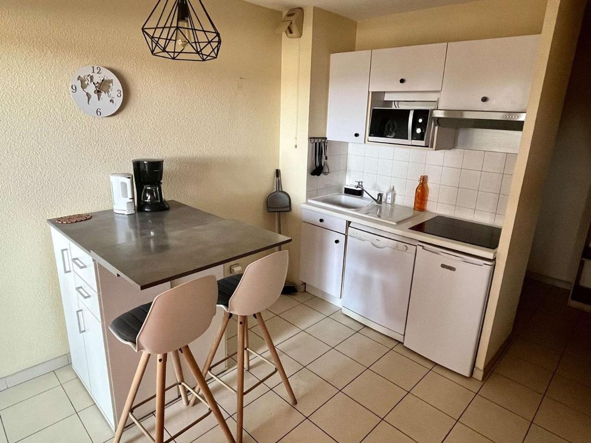 Studio Cabine Avec Terrasse 4 Pers, Acces Direct Plage, Tv, Animaux Admis - Argeles-Sur-Mer - Fr-1-225-798 外观 照片