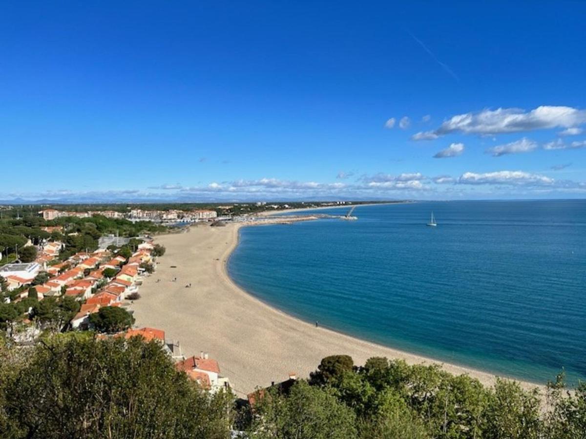 Studio Cabine Avec Terrasse 4 Pers, Acces Direct Plage, Tv, Animaux Admis - Argeles-Sur-Mer - Fr-1-225-798 外观 照片